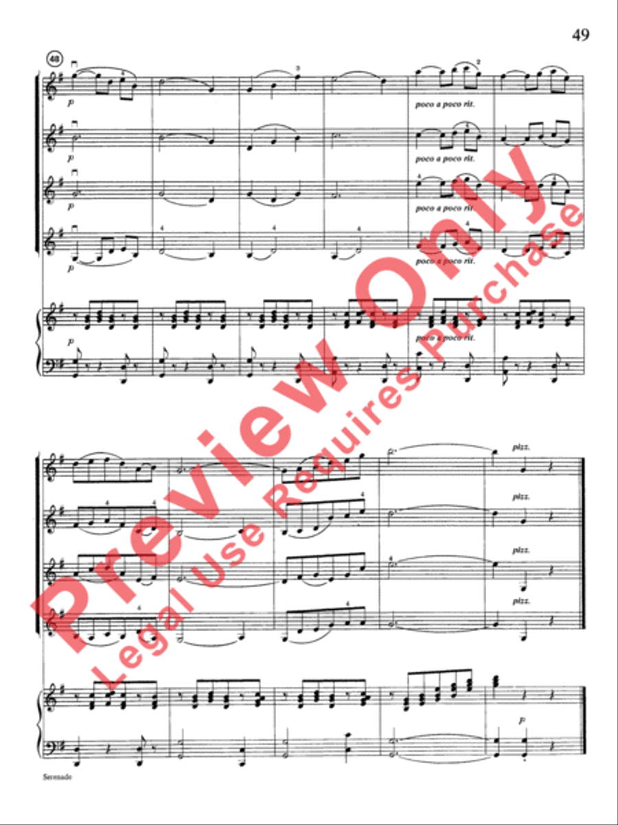 Highland/Etling Violin Quartet Series: Book 2