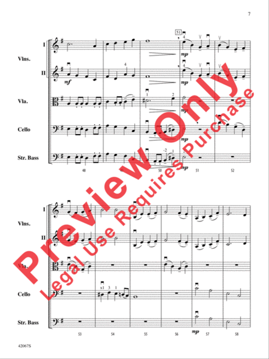 Native American Spirit String Orchestra scores gallery preview page 8