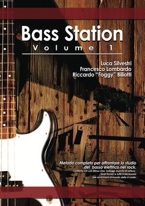 Silvestri/lombardo/biliotti Bass Station Volume 1 Bgtr Book/cd Italian