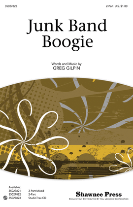 Book cover for Junk Band Boogie
