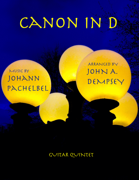 Canon in D (in G major): Guitar Quintet image number null