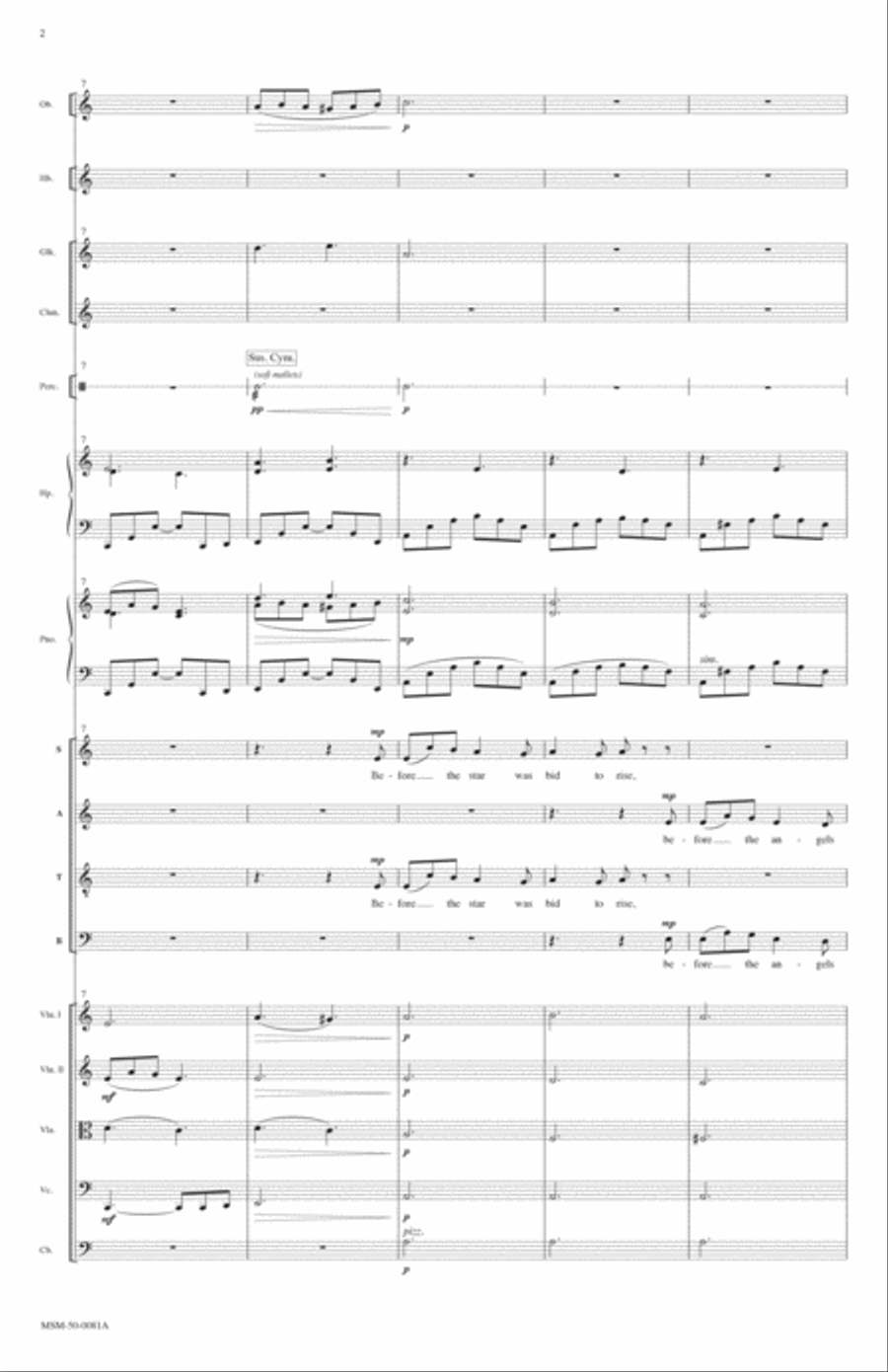 Before the Star Choir scores gallery preview page 4
