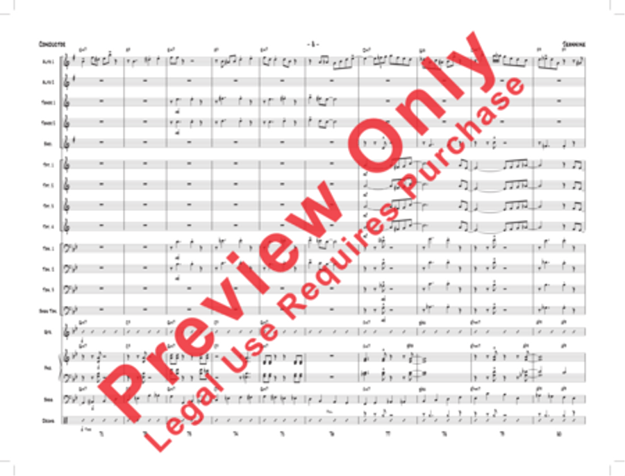 Jeannine Jeannine Jazz Ensemble scores gallery preview page 11
