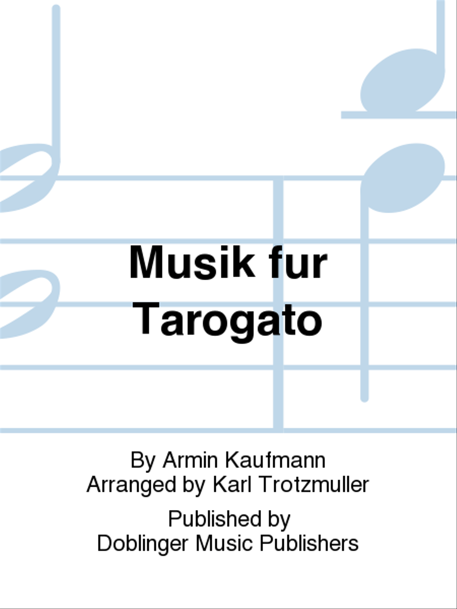 Musik fur Tarogato Clarinet scores gallery preview page 1