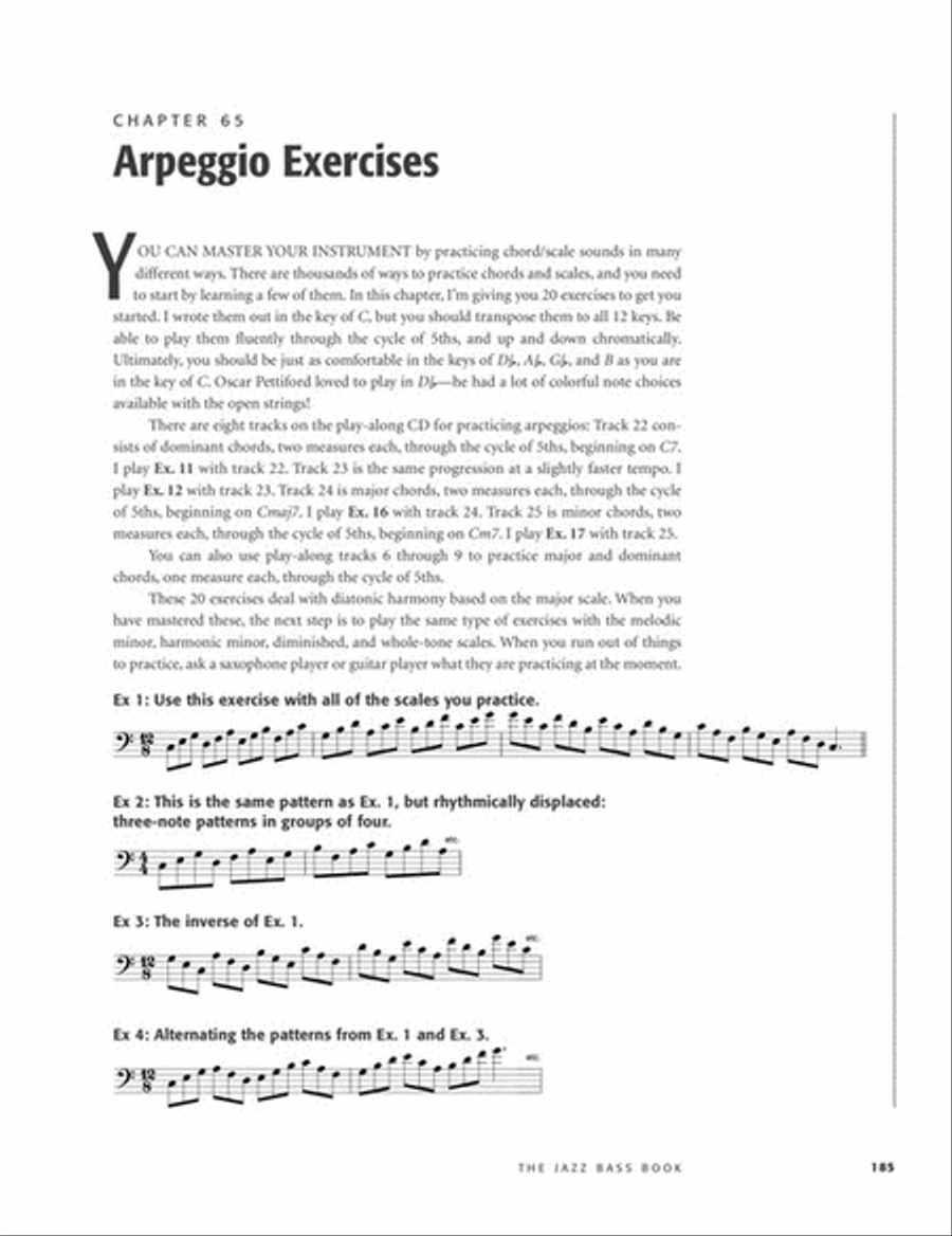 The Jazz Bass Book Book and CD scores gallery preview page 12