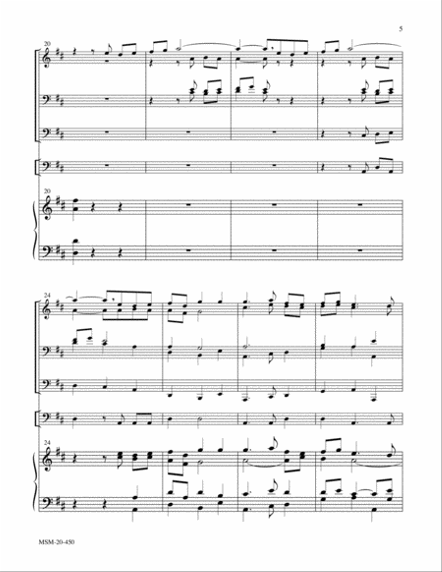 The Trumpet Shall Sound Trumpet scores gallery preview page 5