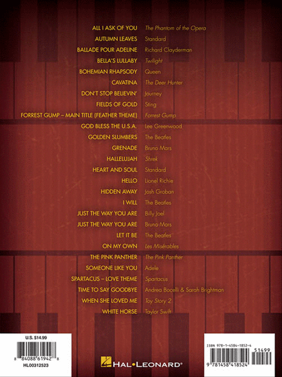 Favorite Pop Piano Solos Favorite Pop Piano Solos Piano Solo scores gallery preview page 2