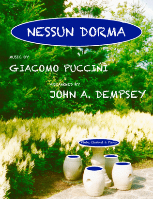Nessun Dorma (Trio for Flute, Clarinet and Piano)