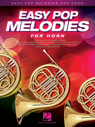 Book cover for Easy Pop Melodies