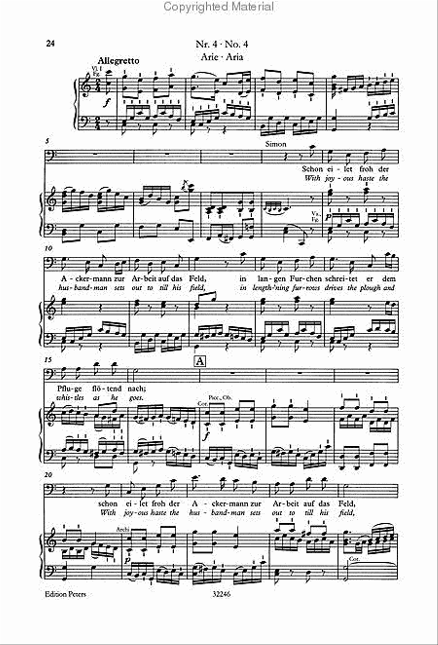 The Seasons Hob.XXI:3 (Vocal Score) STB scores gallery preview page 4