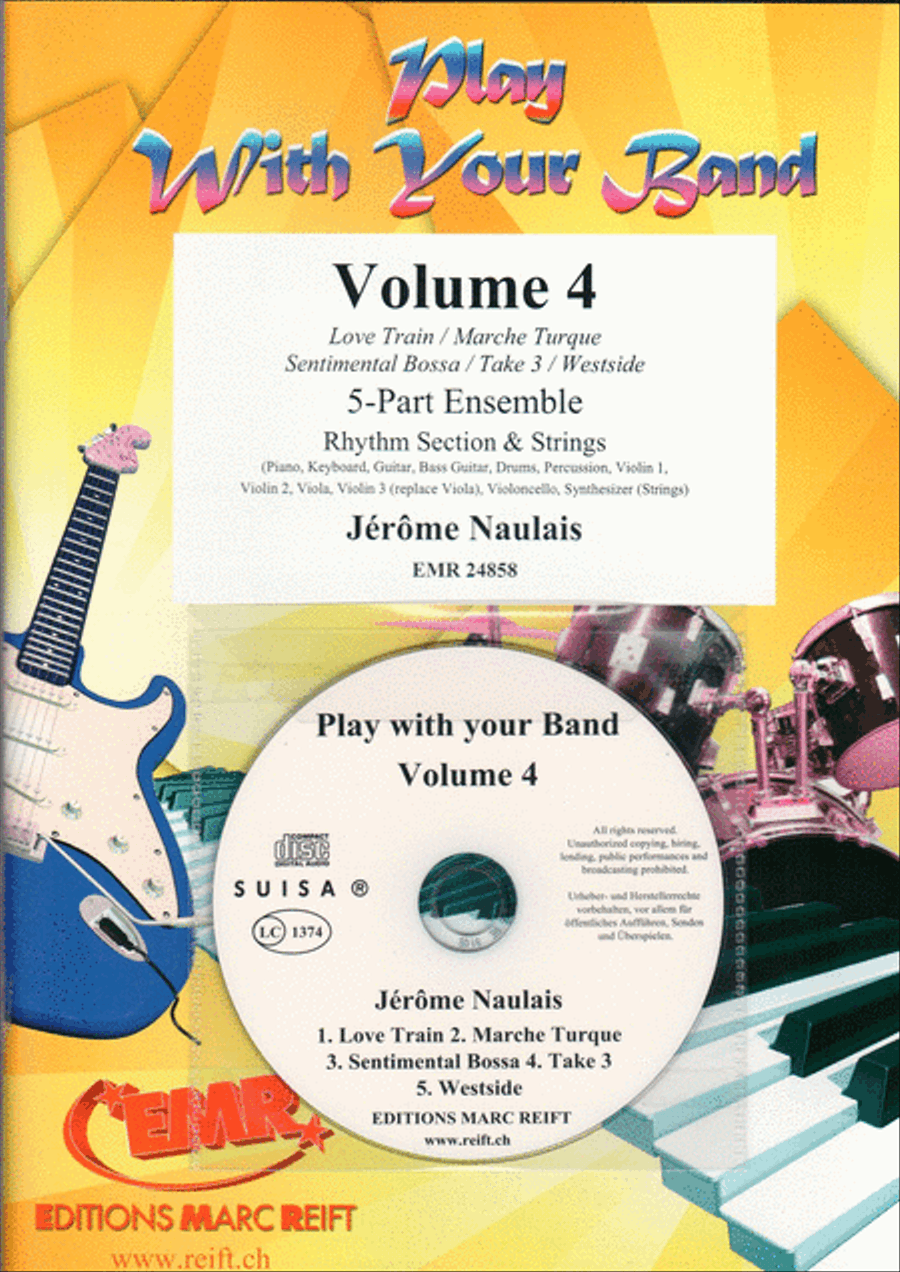 Play With Your Band Volume 4 Concert Band scores gallery preview page 1