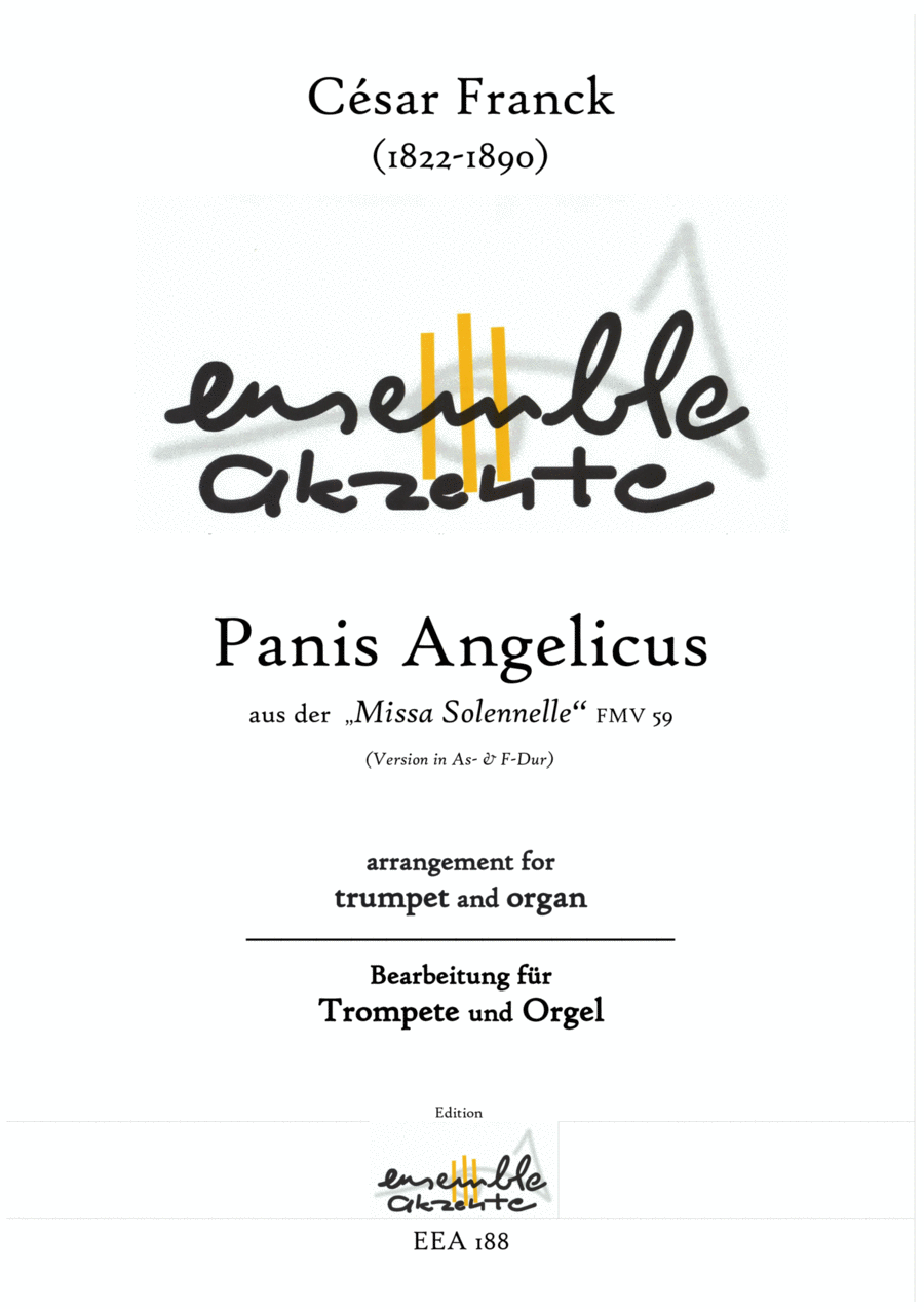 Panis Angelicus from „Missa Solennelle