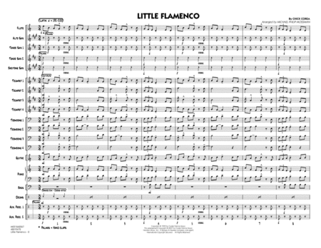 Little Flamenco - Conductor Score (Full Score)