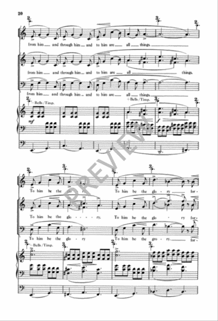 A Prayer for Us A Prayer for Us 4-Part scores gallery preview page 22