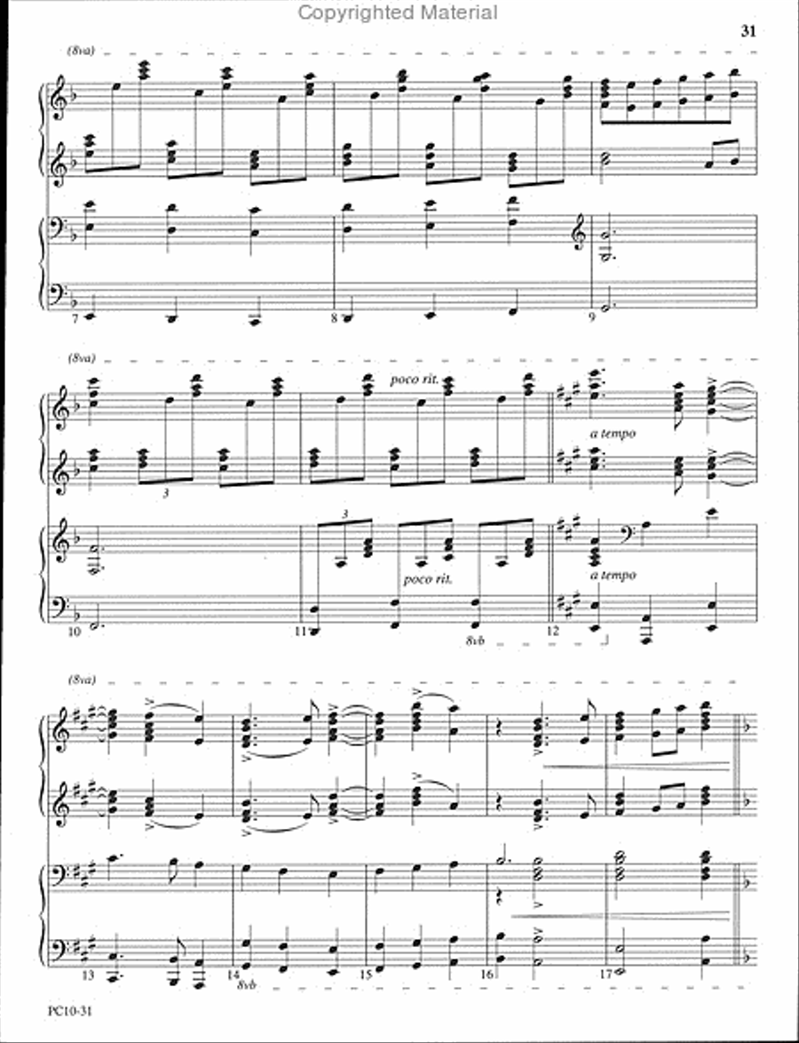 Shared Spirit Shared Spirit Piano Duet scores gallery preview page 3