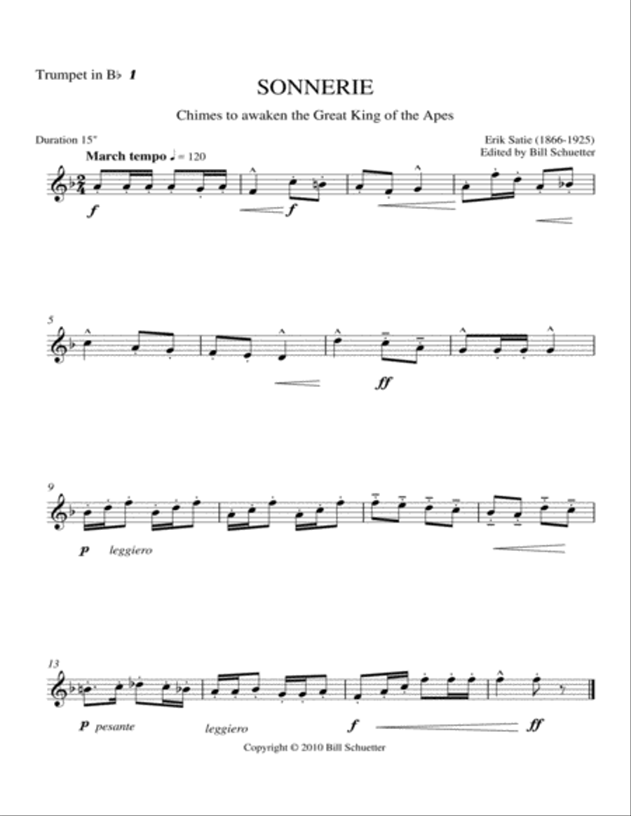 Sonnerie Sonnerie Brass Duet scores gallery preview page 2