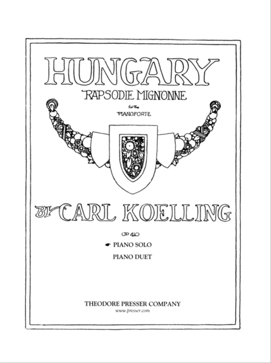Hungary Chamber Music scores gallery preview page 1