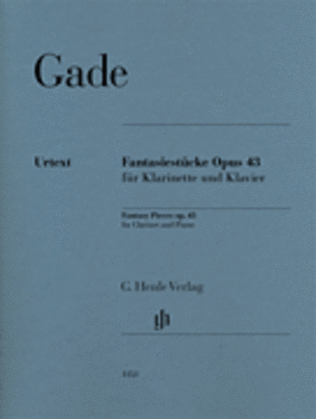Book cover for Fantasy Pieces Op. 43