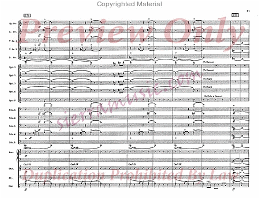 Temple Street Temple Street Jazz Ensemble scores gallery preview page 22