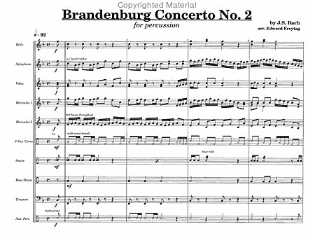 Brandenburg Concerto No. 2 image number null