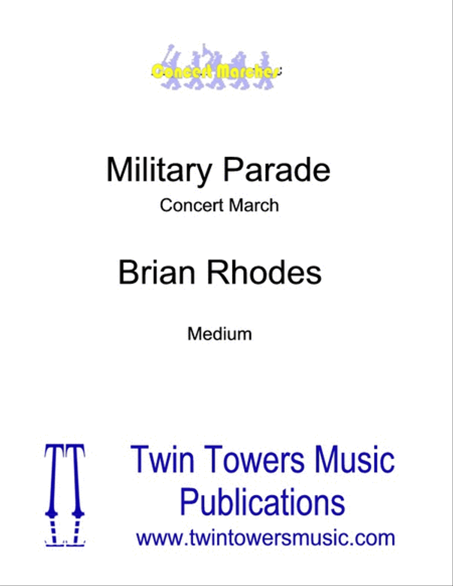 Military Parade Concert Band scores gallery preview page 1