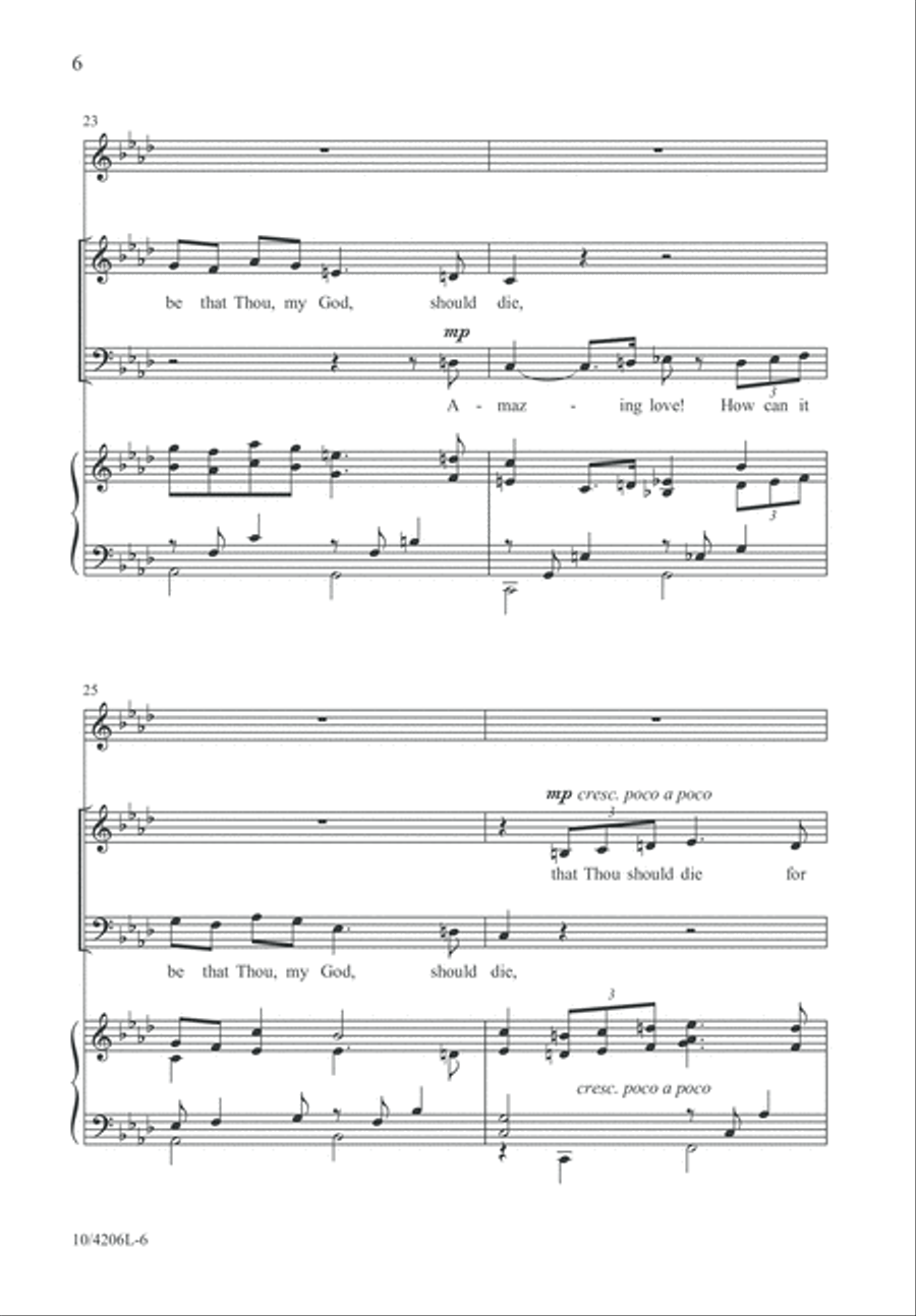 How Can It Be? 4-Part scores gallery preview page 7