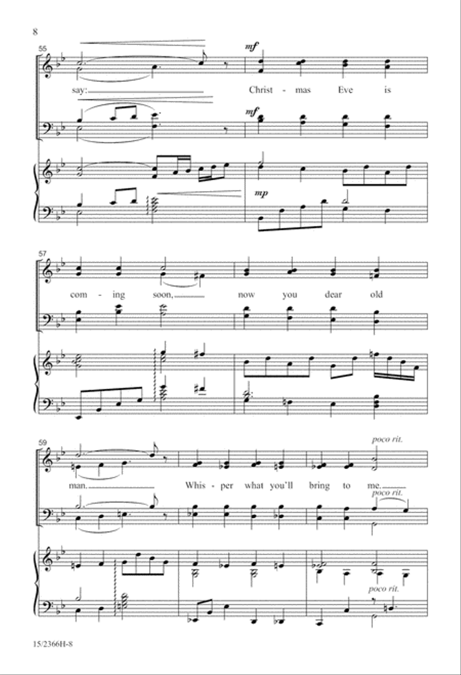 A Family Christmas Spectacular 4-Part scores gallery preview page 9