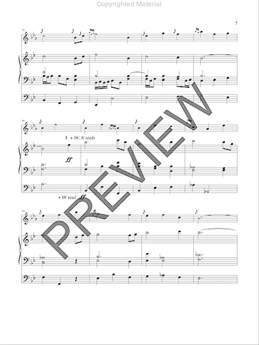 My Shepherd Will Supply My Need Bagpipe scores gallery preview page 6