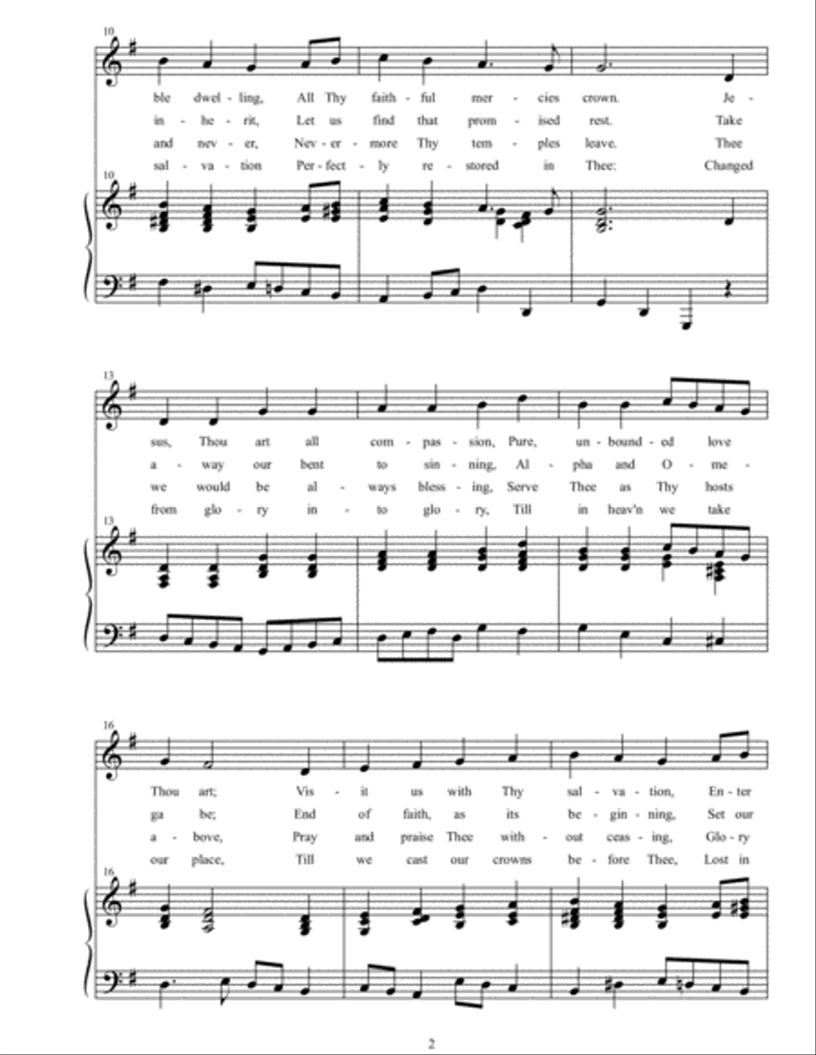 Love Divine Voice scores gallery preview page 2
