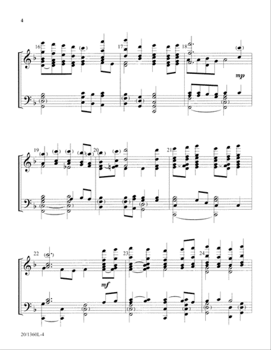 Hymns of Grateful Praise Hymns of Grateful Praise 5-Octaves scores gallery preview page 4