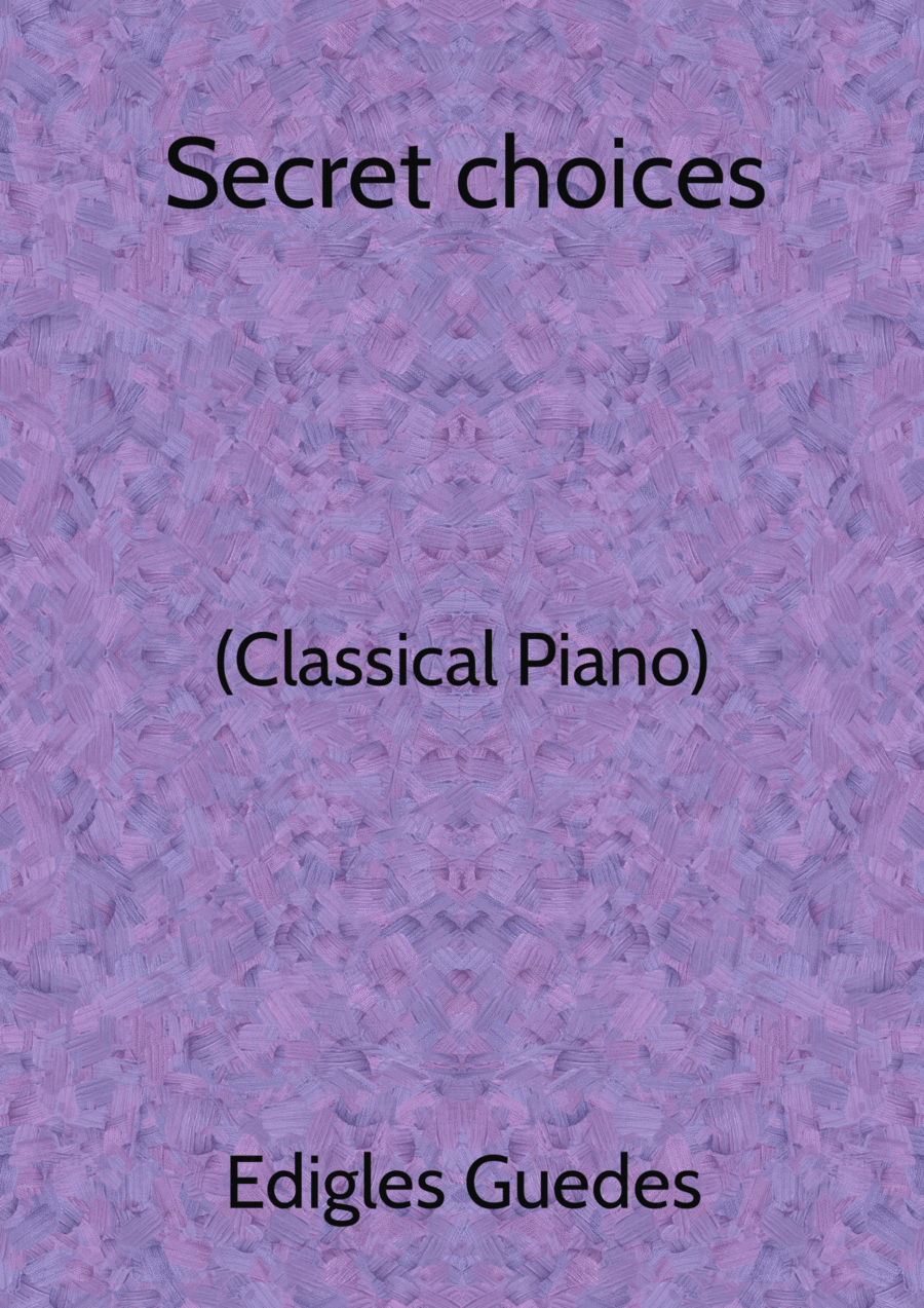Secret choices Piano Method scores gallery preview page 1