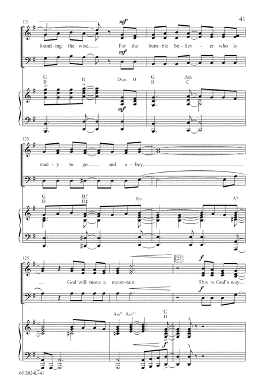 Child of Hope 3-Part scores gallery preview page 42