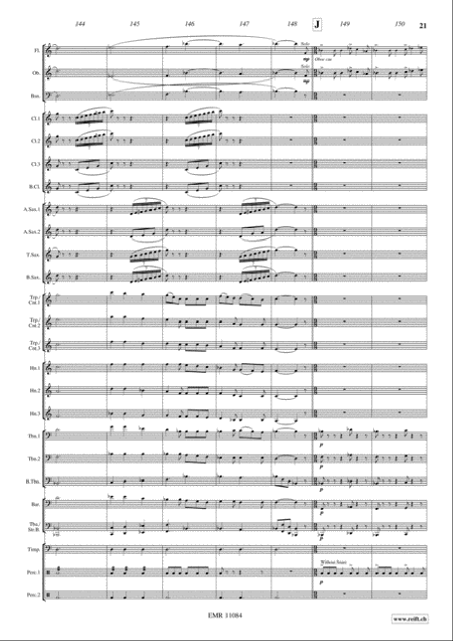Celtica Concert Band scores gallery preview page 21