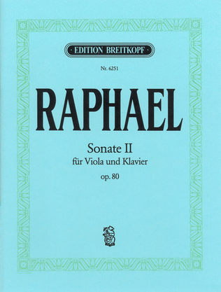 Book cover for Sonata II Op. 80