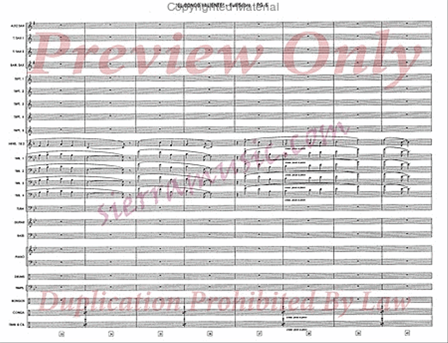El Congo Valiente Jazz Ensemble scores gallery preview page 6