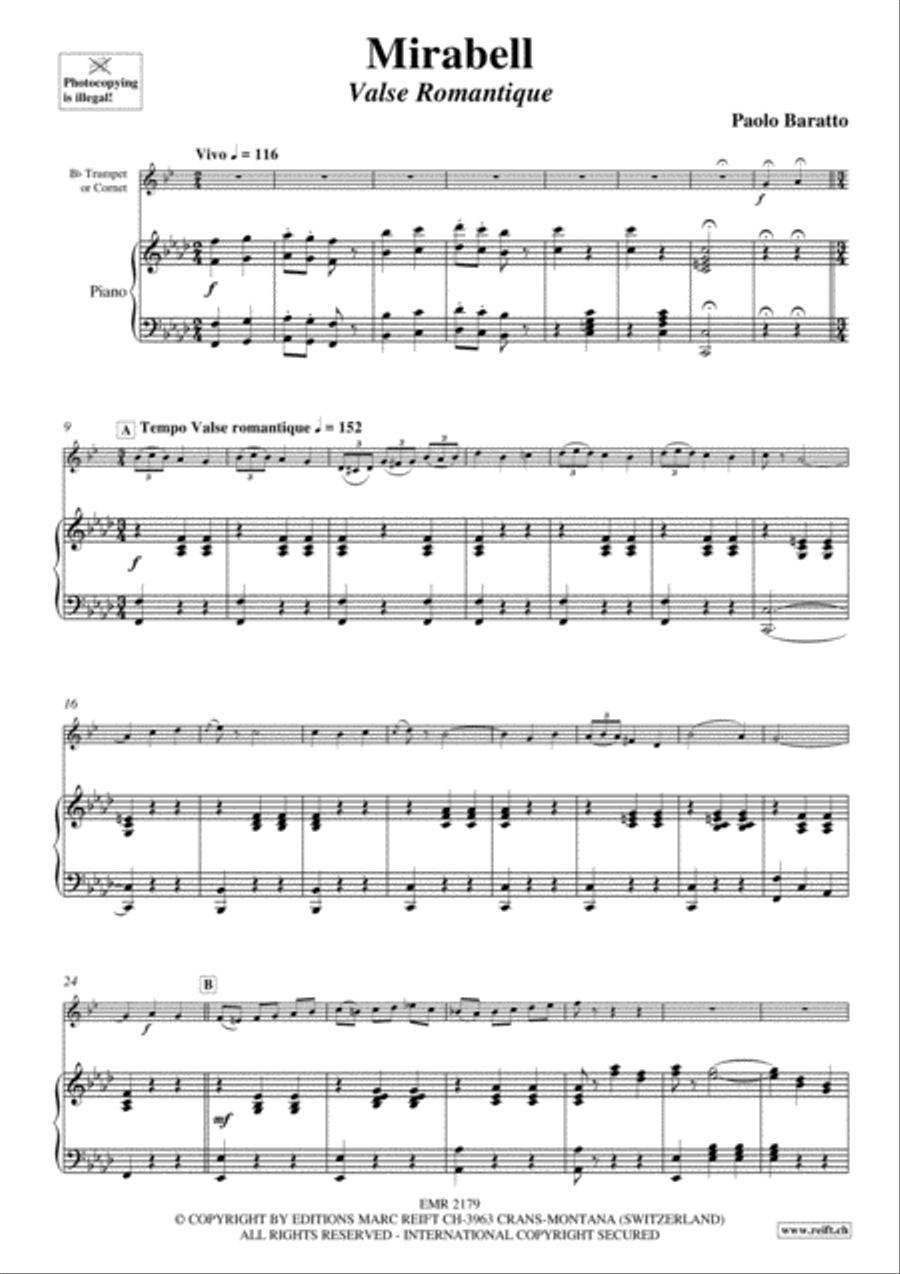 Mirabell Cornet scores gallery preview page 5