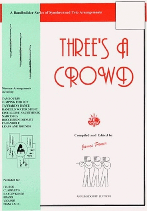Threes A Crowd Book 3 Violin Trios Revised
