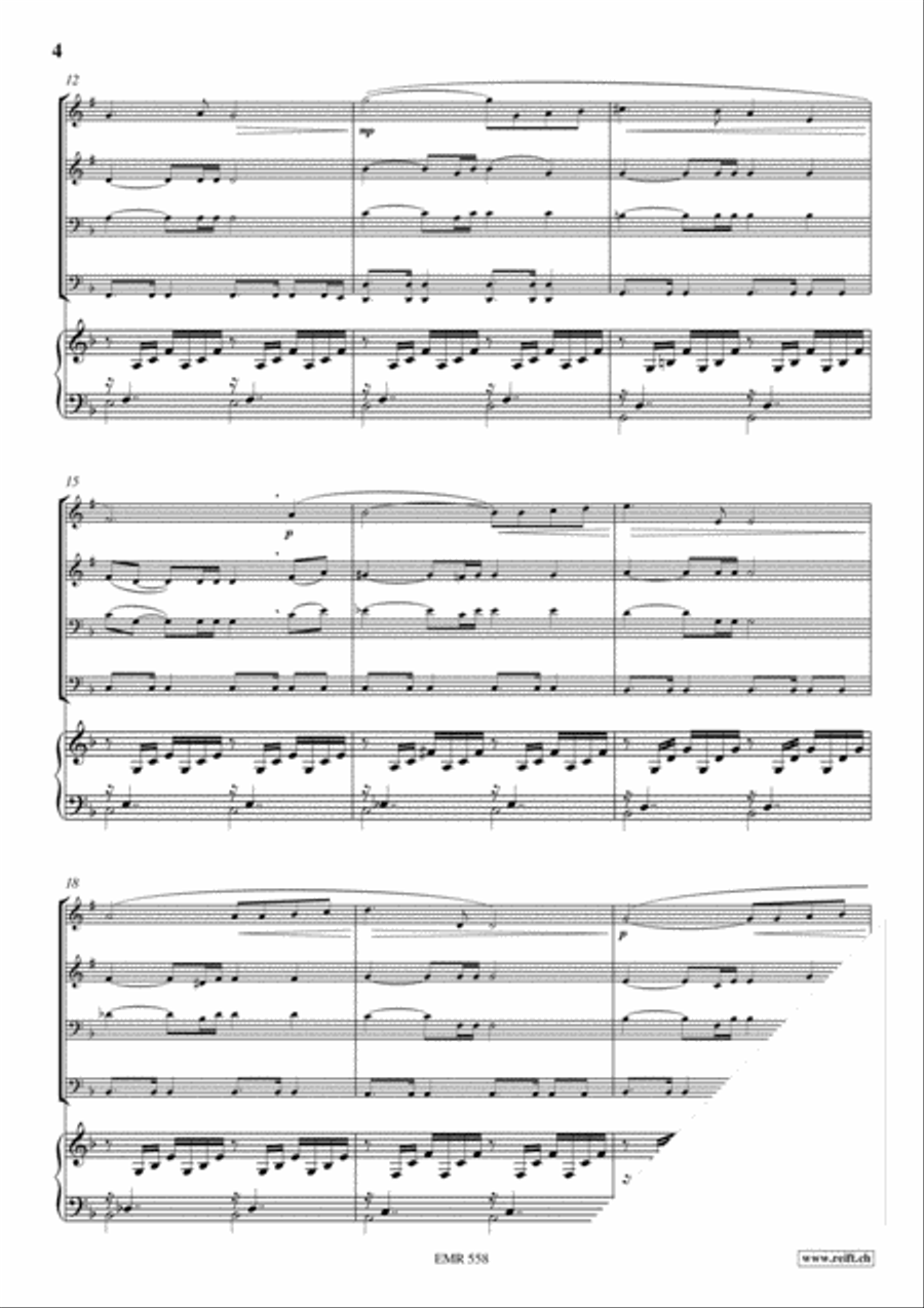 3 Quartets Volume 1 Brass Quartet scores gallery preview page 4