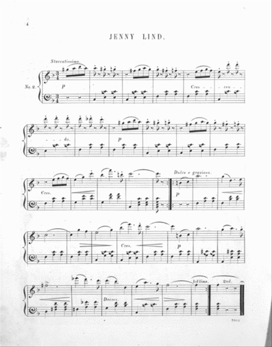 The Prima Donna. Waltz Piano Solo scores gallery preview page 4
