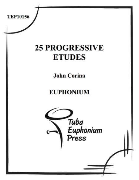 25 Progressive Euphonium Etudes