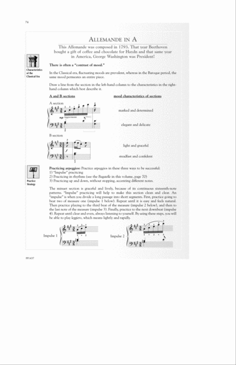 Succeeding with the Masters, Classical Era, Volume Two Piano Method scores gallery preview page 5