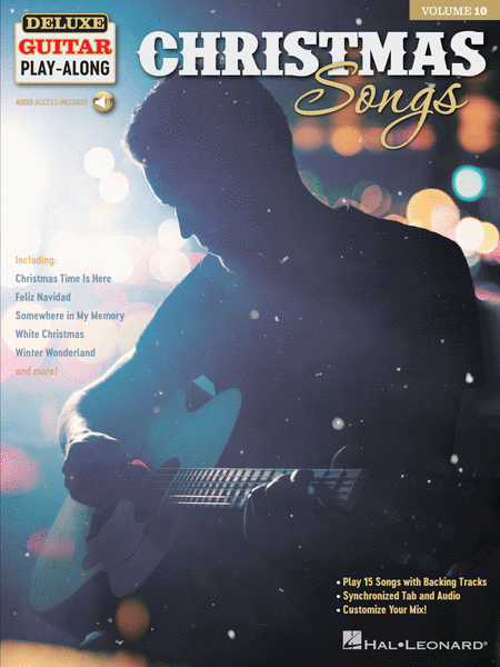 Christmas Songs (Deluxe Guitar Play-Along Volume 10)