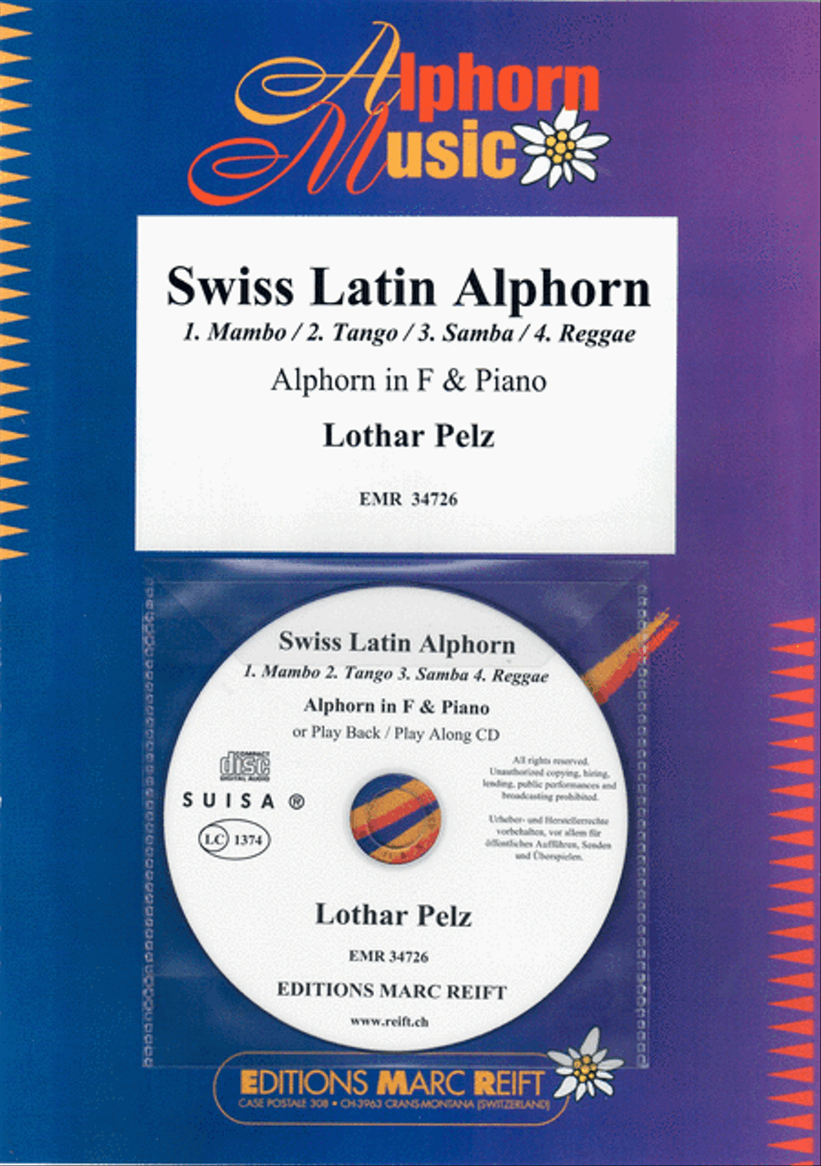 Swiss Latin Alphorn Piano Accompaniment scores gallery preview page 1