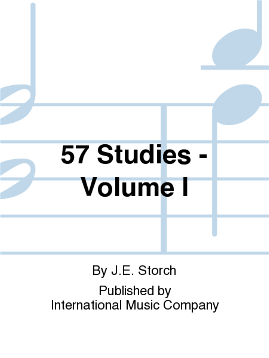 57 Studies: Volume I Double Bass scores gallery preview page 1