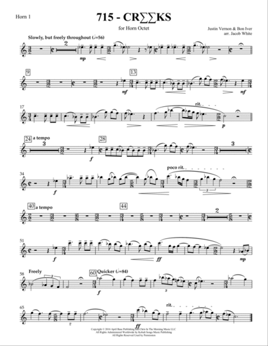 715 - Creeks A Cappella scores gallery preview page 6