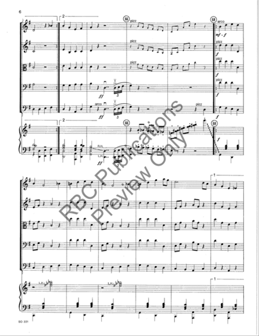 Gold Country (Score) Gold Country (Score) String Orchestra scores gallery preview page 7