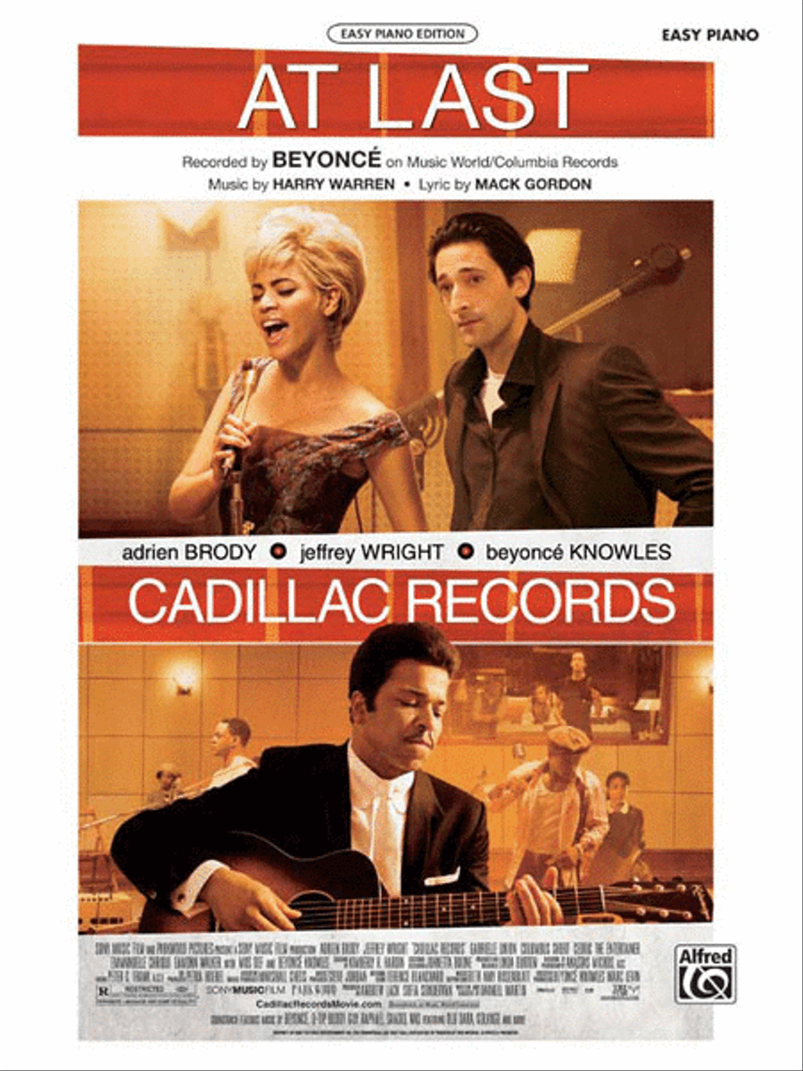 At Last (from Cadillac Records) Small Ensemble scores gallery preview page 1