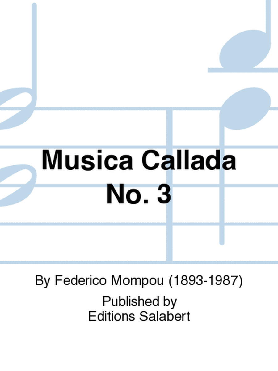 Musica Callada No. 3
