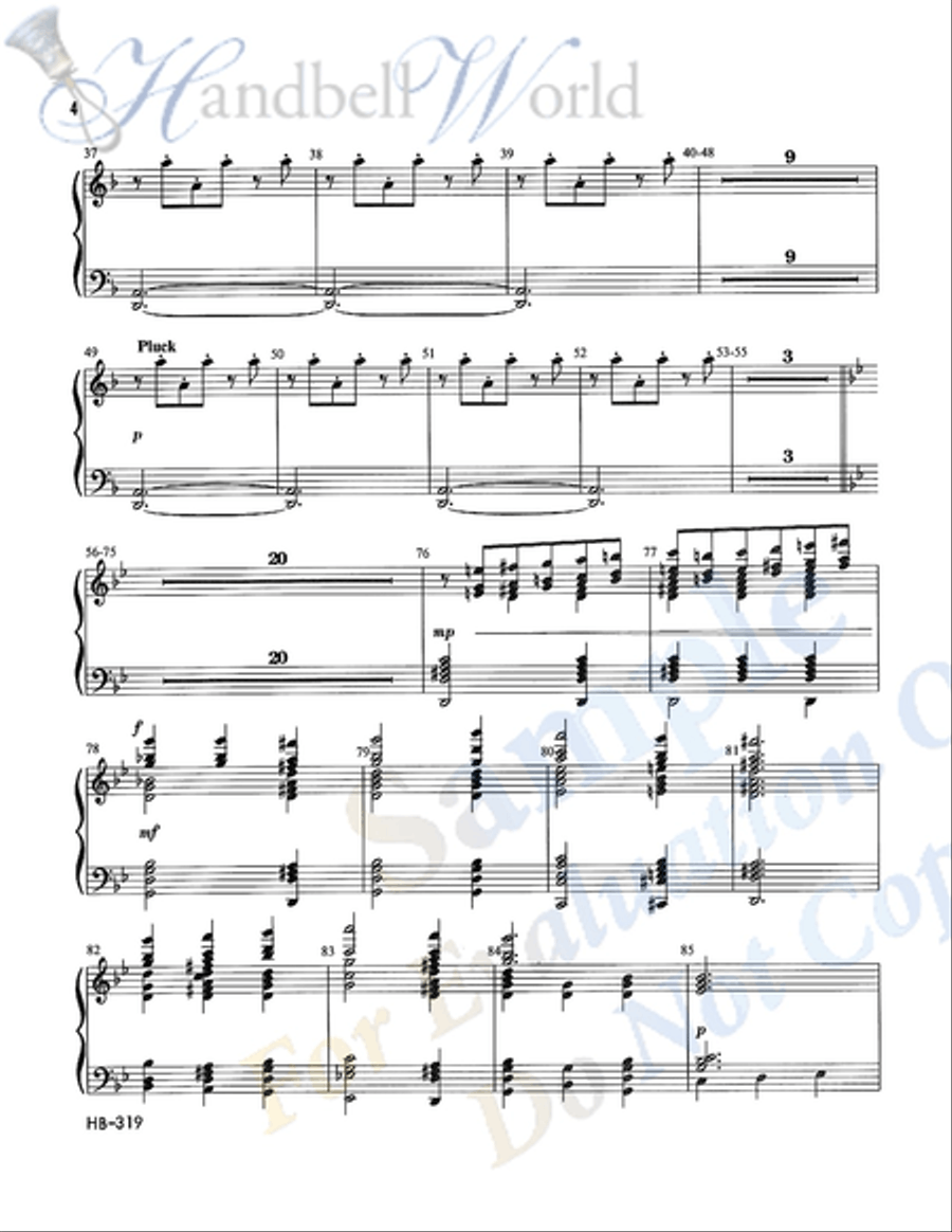 Coventry Carol 5-Octaves scores gallery preview page 3