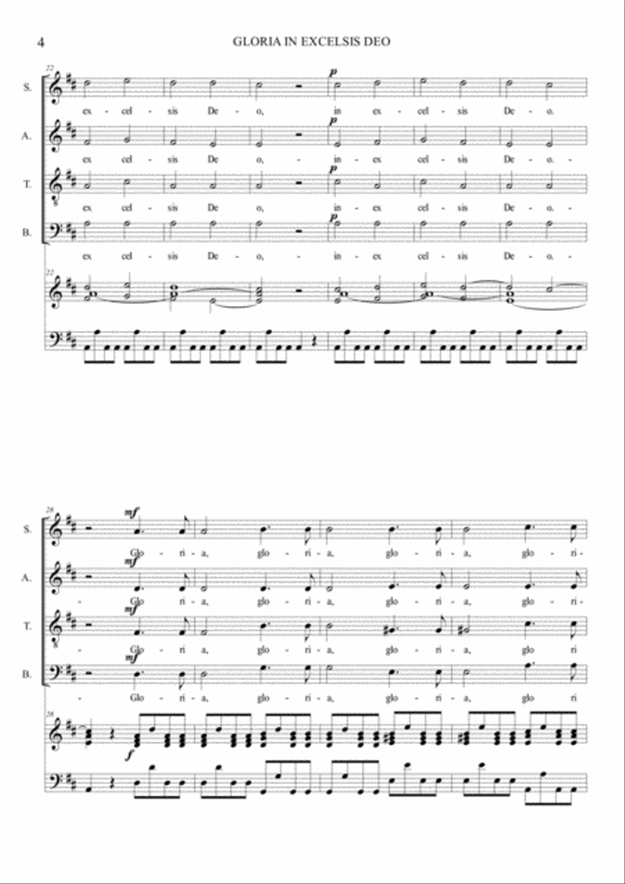 GLORIA IN EXCELSIS DEO - From 